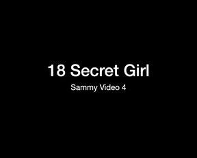 Secret Girl Sammy Video 4 (Solo, objects)